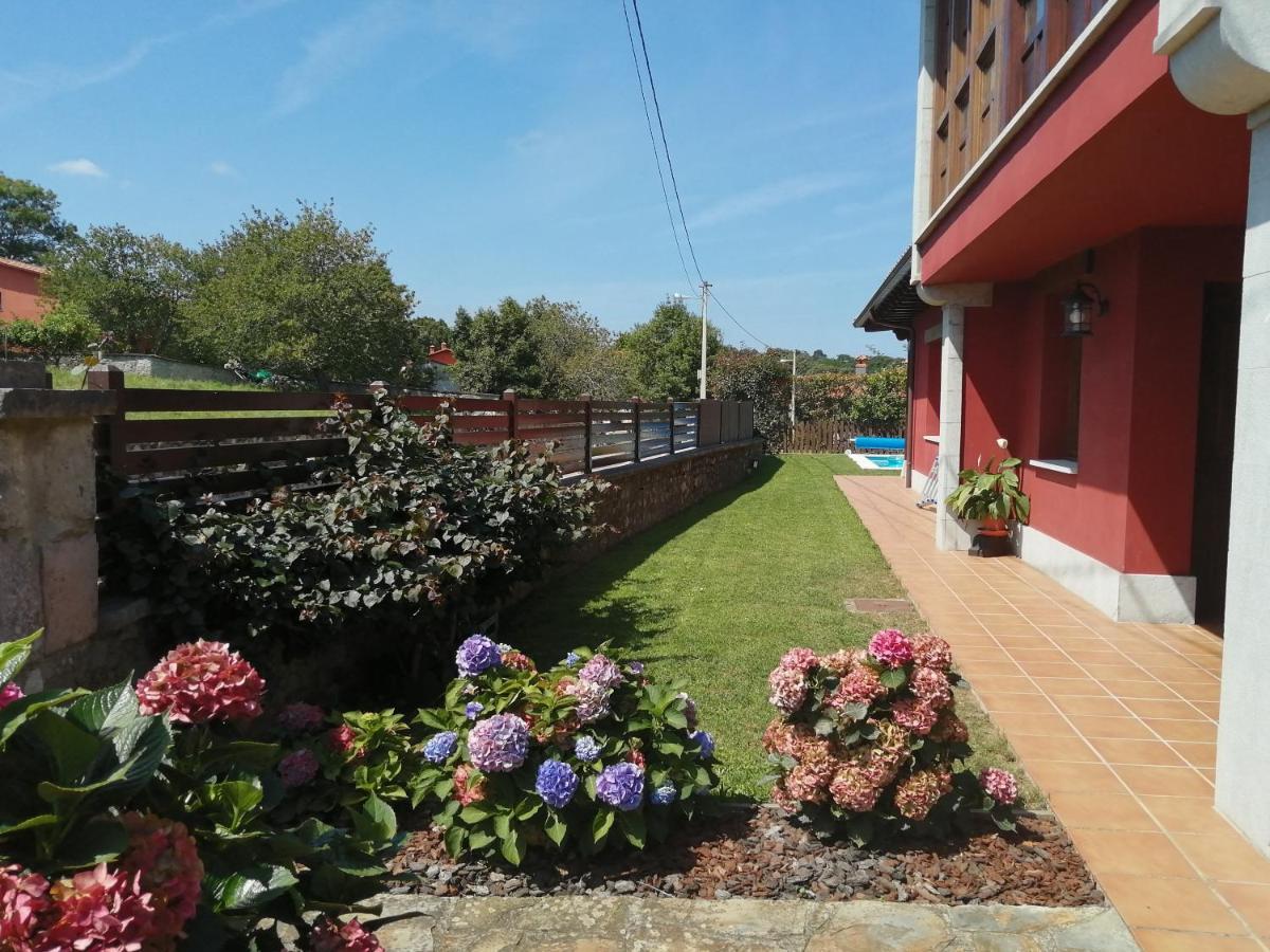 La Casa Roja Asturias Villa Hontoria Екстериор снимка