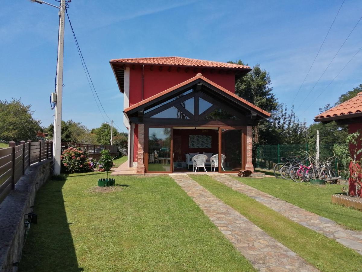 La Casa Roja Asturias Villa Hontoria Екстериор снимка